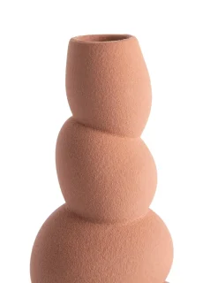 Hot XOOON Maria kandelaar H23,5cm in de kleur Terra Cotta - COCOmaison