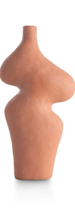 Hot XOOON Maria vaas H30,5cm in de kleur Terra Cotta - COCOmaison