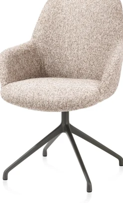 Outlet XOOON Mats armleuningstoel - draaibaar in de kleur Koper -