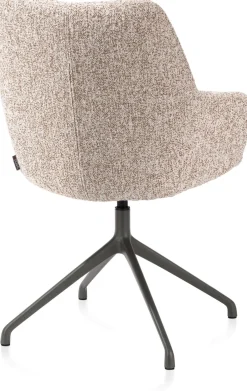 Outlet XOOON Mats armleuningstoel - draaibaar in de kleur Koper -