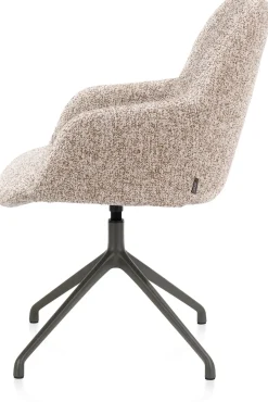 Outlet XOOON Mats armleuningstoel - draaibaar in de kleur Koper -