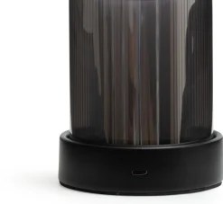 Discount XOOON Matz draadloze tafellamp (1*LED) in de kleur Zwart - COCOmaison