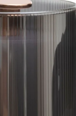 Discount XOOON Matz draadloze tafellamp (1*LED) in de kleur Zwart - COCOmaison