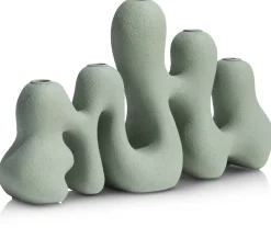 XOOON Mees kandelaar H25cm in kleur Groen shop je bij COCOmaison