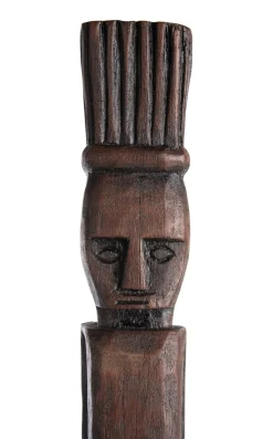 Discount XOOON Milan beeld H75cm in de kleur Bruin - COCOmaison