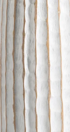 Discount XOOON Milou vaas H134cm in de kleur Wit - COCOmaison