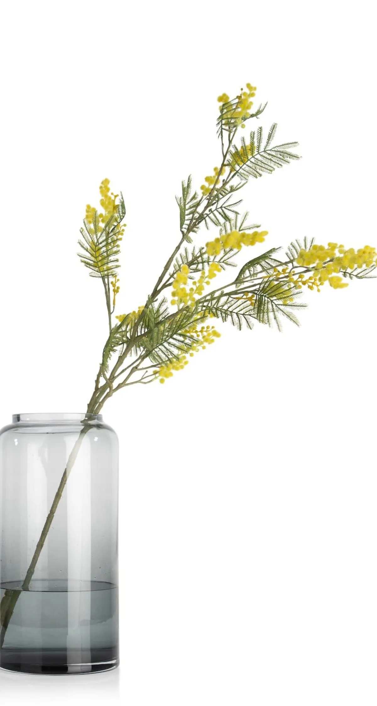 XOOON Mimosa Branch H110cm kunstbloem in de kleur Geel - COCOmaison