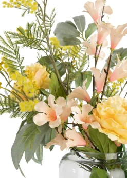 XOOON Mimosa Branch H110cm kunstbloem in de kleur Geel - COCOmaison