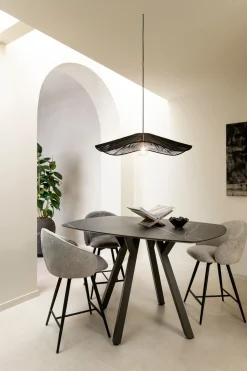 Discount XOOON MINATO bartafel - ellips - 240 x 110 cm (h: 92 cm) - lichtgrijs