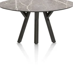 Discount XOOON MINATO eetkamertafel - ellips - 180 x 100 cm - lichtgrijs