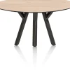 Best XOOON MINATO eetkamertafel - ellips - 180 x 100 cm - eiken look