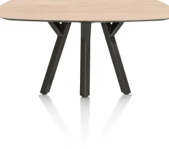New XOOON MINATO eetkamertafel - ovaal - 150 x 105 cm - eiken look