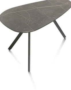Outlet XOOON MINATO salontafel 75 x 45 cm - marmerlook