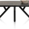 Best XOOON MINATO uitschuiftafel - ovaal - 180 (+ 60) x 110 cm - marmerlook