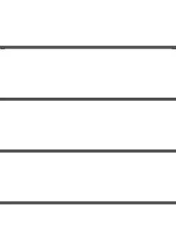 Best XOOON Modulo aanbouwrek in metaal 135 cm, 5 nivo's -
