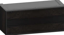 Discount XOOON Modulo kast in onyx 90 cm met 1 klep -