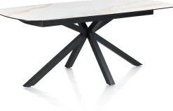 Outlet XOOON Montello eettafel met keramiek blad 200x100cm