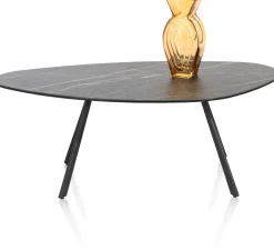 XOOON Montello lage salontafel met keramiek blad 94x49cm