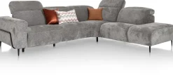Clearance XOOON Nazare, 2,5 zits arm links - hoek - ottomane klein rechts