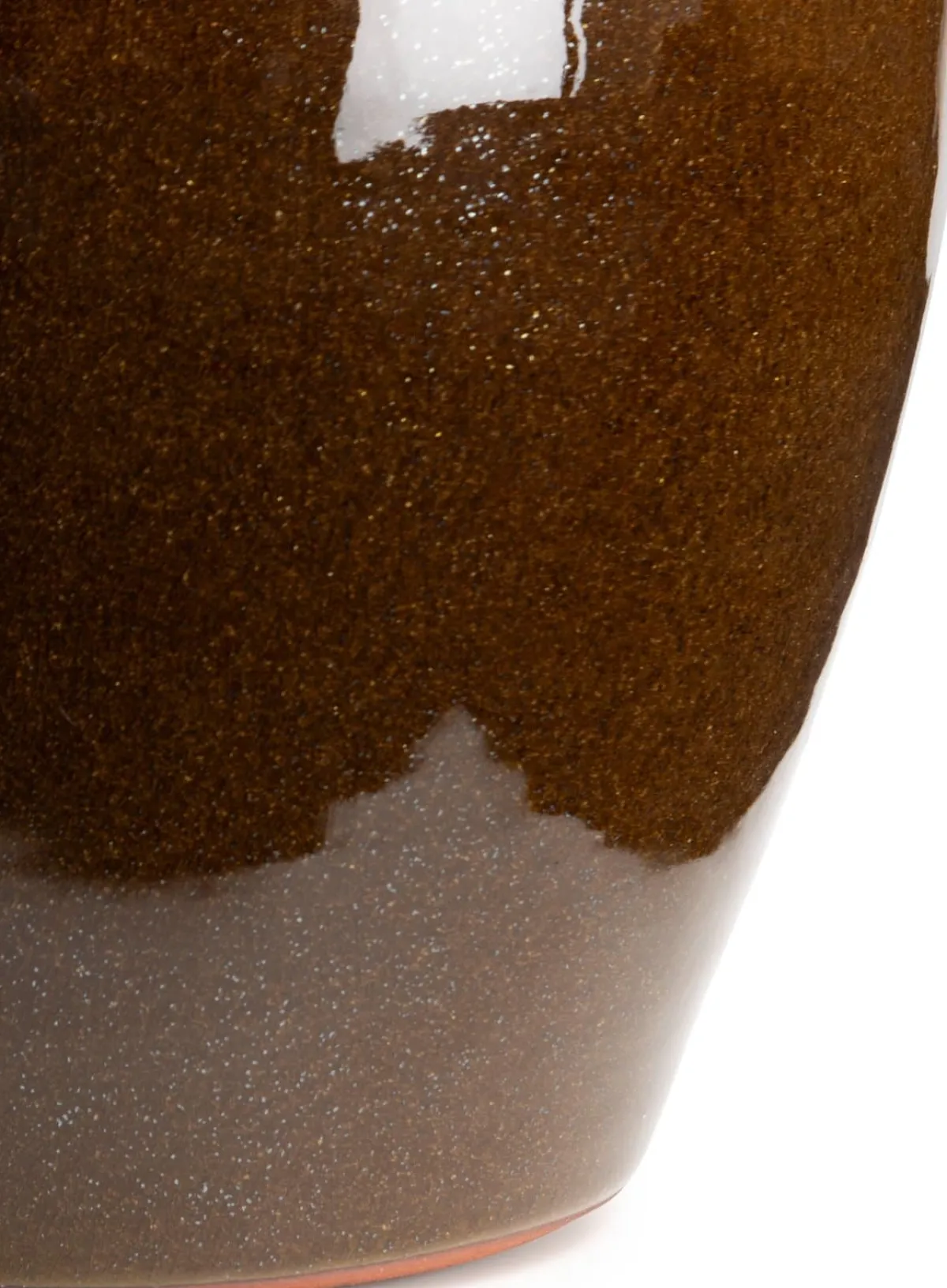 Sale XOOON Nera vaas (H26cm) in de kleur Bruin - COCOmaison