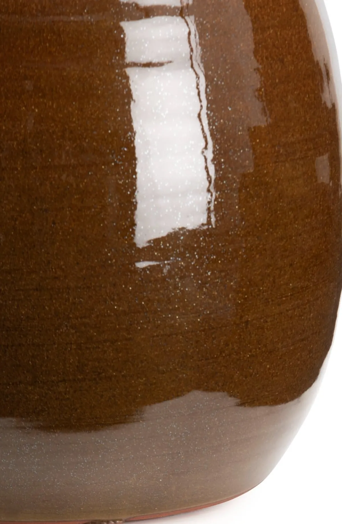 New XOOON Nera vaas (H31cm) in de kleur Bruin - COCOmaison