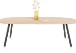 Best XOOON NIORA eetkamertafel 270 x 120 cm - deens ovaal - metalen poot