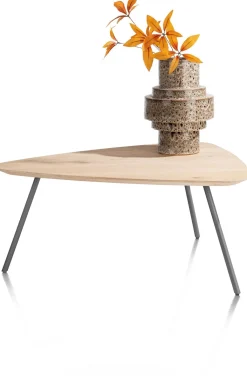 Best XOOON NIORA salontafel 85 x 77 cm - eiken fineer - grafiet