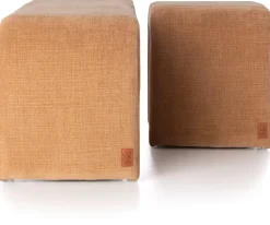 Discount XOOON Noah bankje H47cm in kleur Koper shop je bij COCOmaison