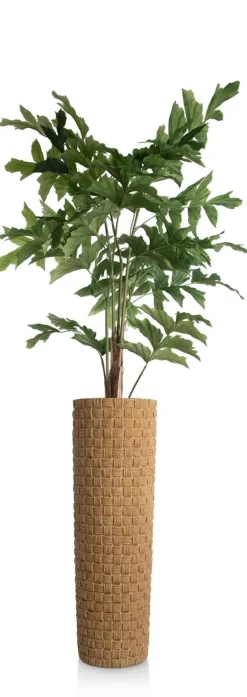 Hot XOOON Noud pot H83,5cm in de kleur Bruin - COCOmaison