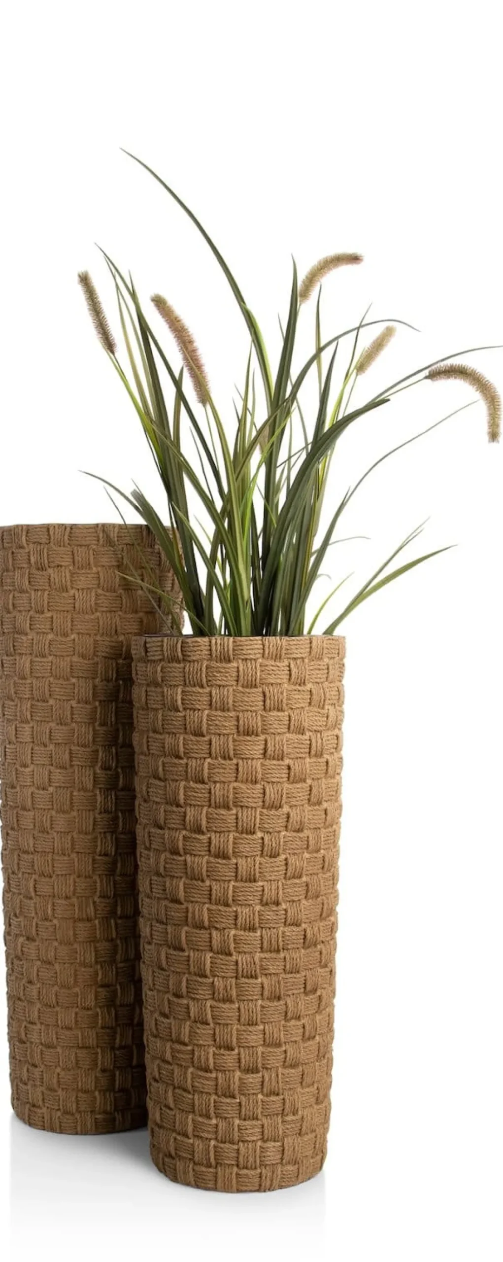 Hot XOOON Noud pot H83,5cm in de kleur Bruin - COCOmaison