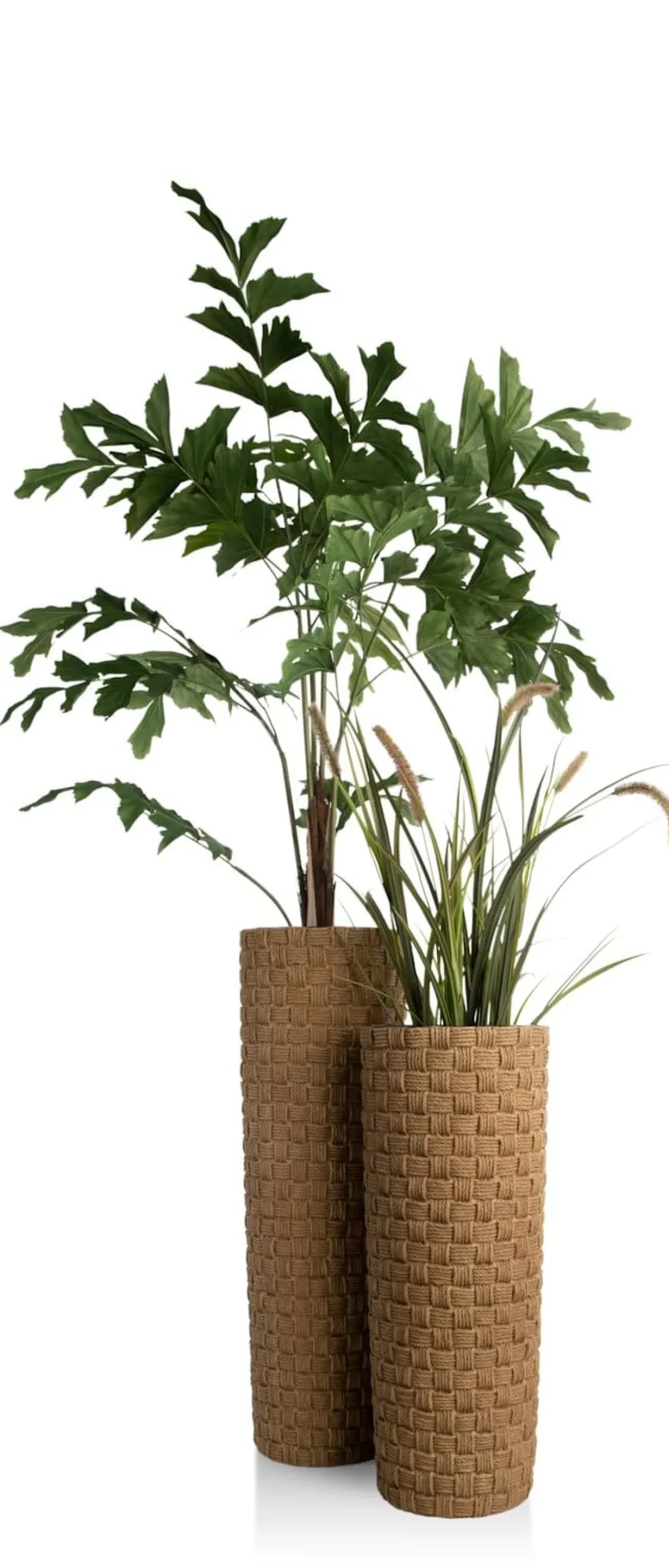 Outlet XOOON Noud pot H69cm in de kleur Bruin - COCOmaison