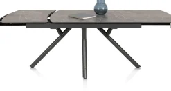 Best XOOON Novello uitschuiftafel 200 x 100 cm in de kleur Lichtgrijs -