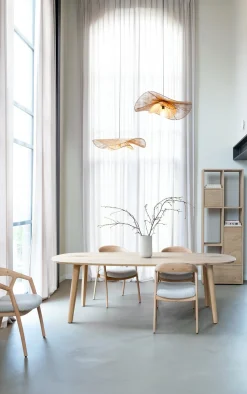 Sale XOOON ODDA eetkamertafel 230 x 110 cm - Deens ovaal - naturel eiken