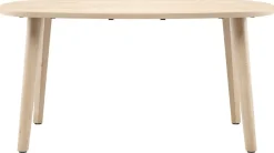 Hot XOOON ODDA eetkamertafel 160 x 130 cm - Deens ovaal - naturel eiken