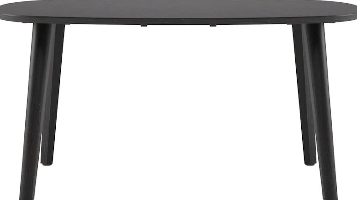 Hot XOOON ODDA eetkamertafel 160 x 130 cm - Deens ovaal - marmerlook