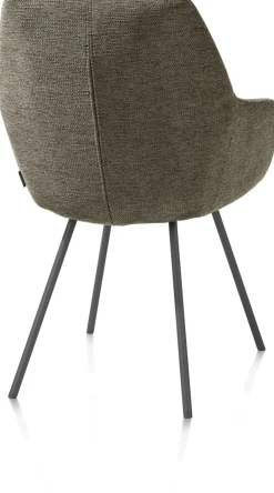 Clearance XOOON Odin armleuningstoel in de kleur Mosgroen -