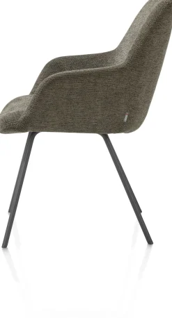 Clearance XOOON Odin armleuningstoel in de kleur Mosgroen -