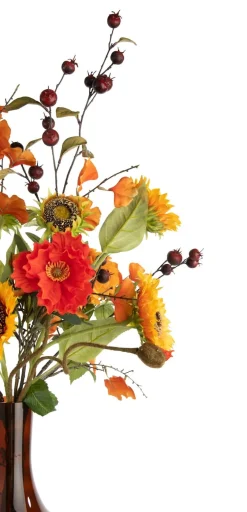 Hot XOOON Olive Leaf Spray H82cm kunstbloem in de kleur Groen