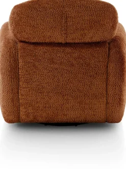 Discount XOOON Ostia, draaifauteuil stof Derby - koper