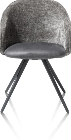 New XOOON OWEN armstoel 4-poots zwart (ROB) - draaibaar -