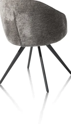 New XOOON OWEN armstoel 4-poots zwart (ROB) - draaibaar -