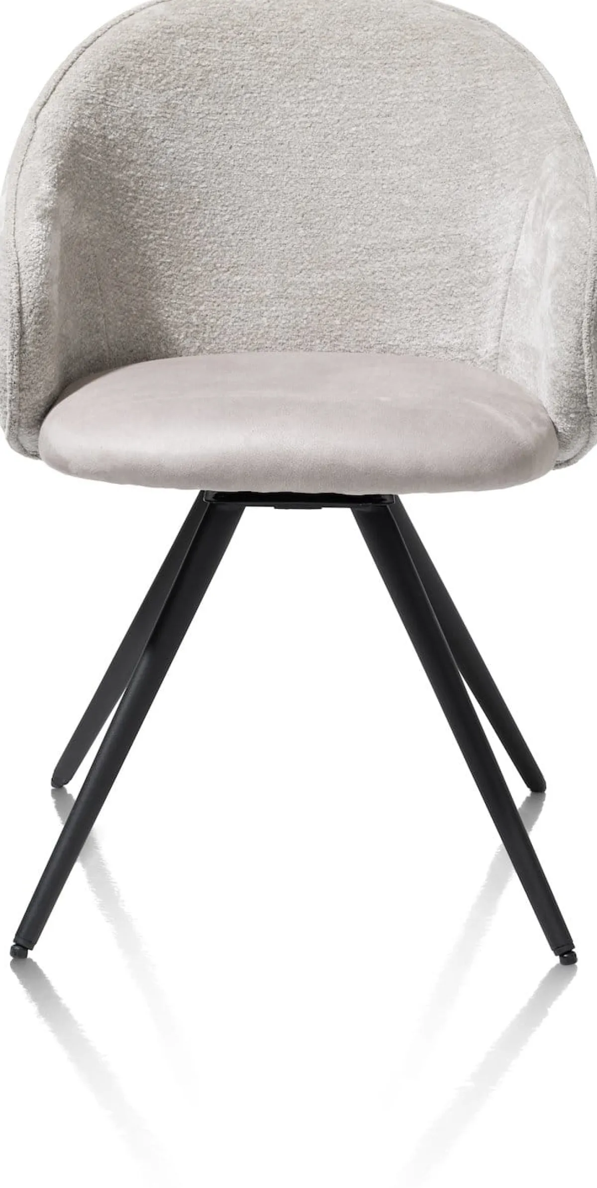 Outlet XOOON OWEN armstoel 4-poots zwart (ROB) - draaibaar -