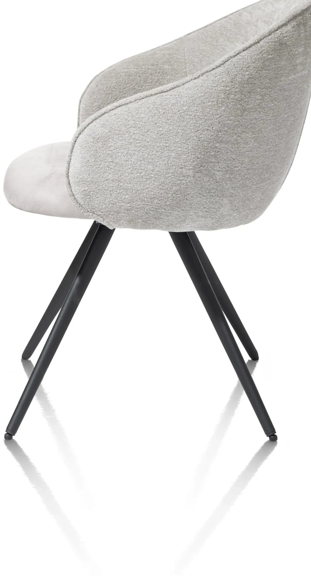 Outlet XOOON OWEN armstoel 4-poots zwart (ROB) - draaibaar -