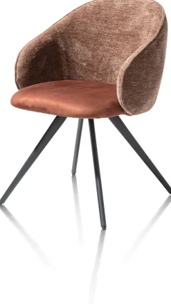 Best XOOON OWEN armstoel 4-poots zwart (ROB) - draaibaar -