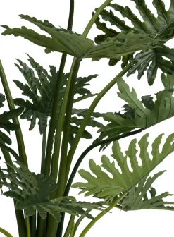 Discount XOOON Philodendron Selloum kunstplant (H125cm) in de kleur Groen
