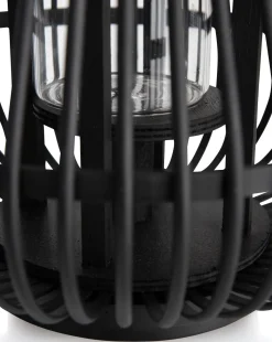 Online XOOON Philou windlicht H26,5cm in de kleur Zwart - COCOmaison