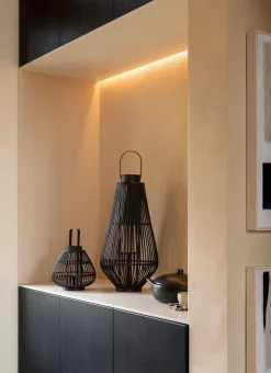 New XOOON Philou windlicht H70,5cm in de kleur Zwart - COCOmaison