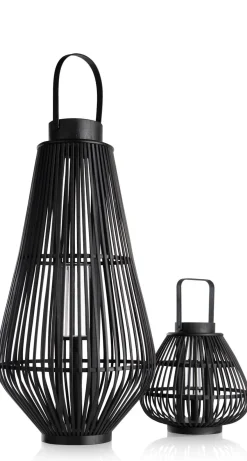 New XOOON Philou windlicht H70,5cm in de kleur Zwart - COCOmaison