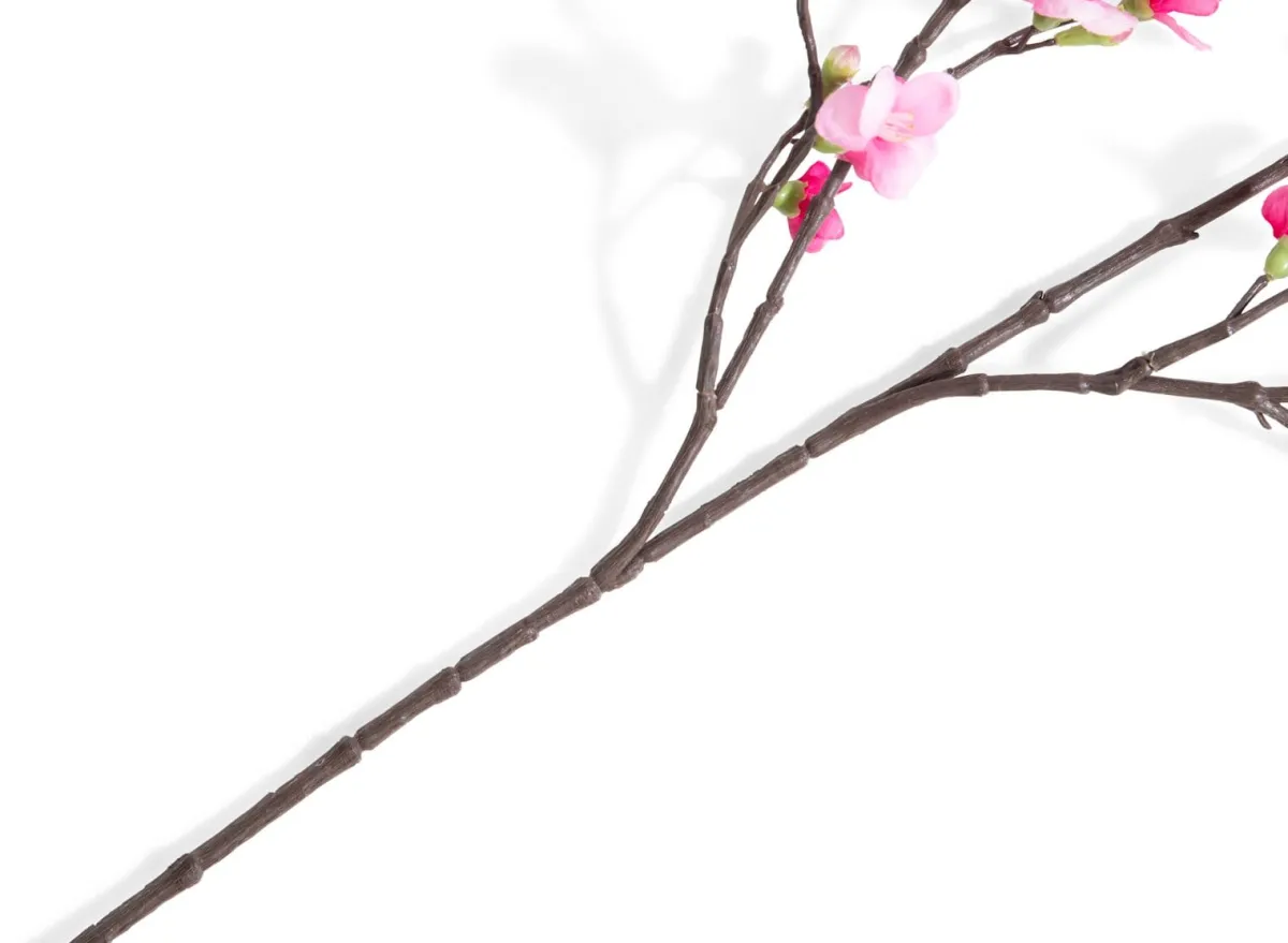 Online XOOON Qunince Spray H97cm kunstbloem in de kleur Roze - COCOmaison