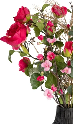 Online XOOON Qunince Spray H97cm kunstbloem in de kleur Roze - COCOmaison